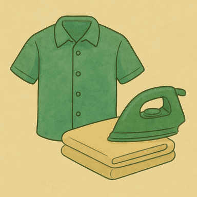 Wash & Iron Icon